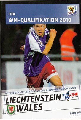 Liechtenstein v Wales: 14 October 2009